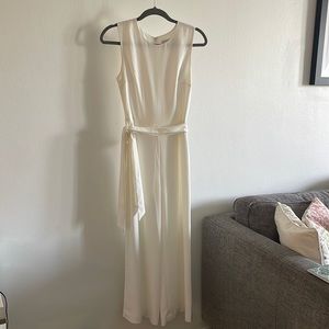 Charles Henry White Jumpsuit size XS (petite)